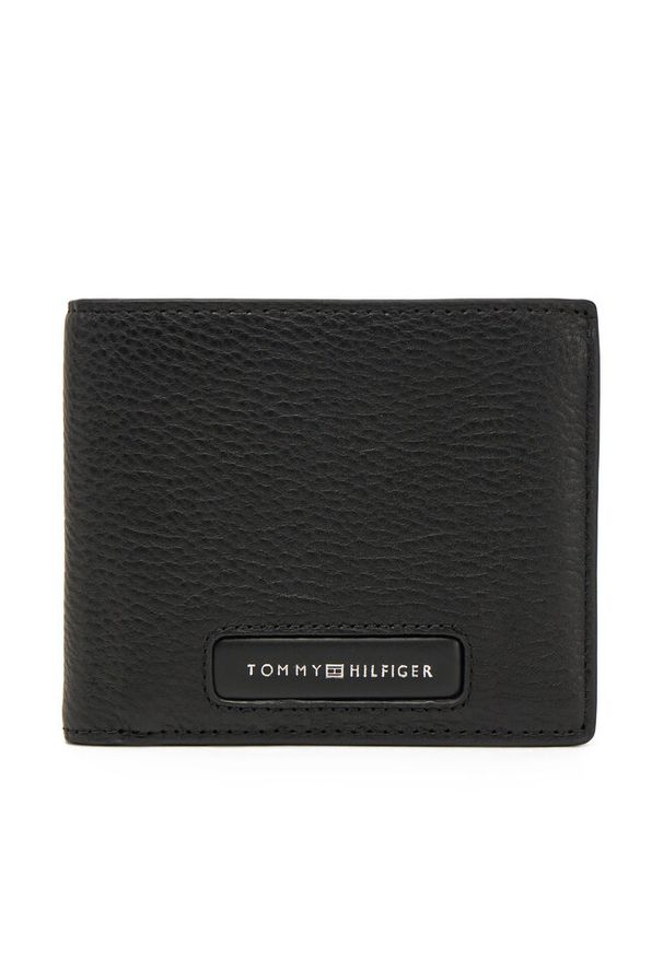 TOMMY HILFIGER - Duży Portfel Męski Tommy Hilfiger. Kolor: czarny