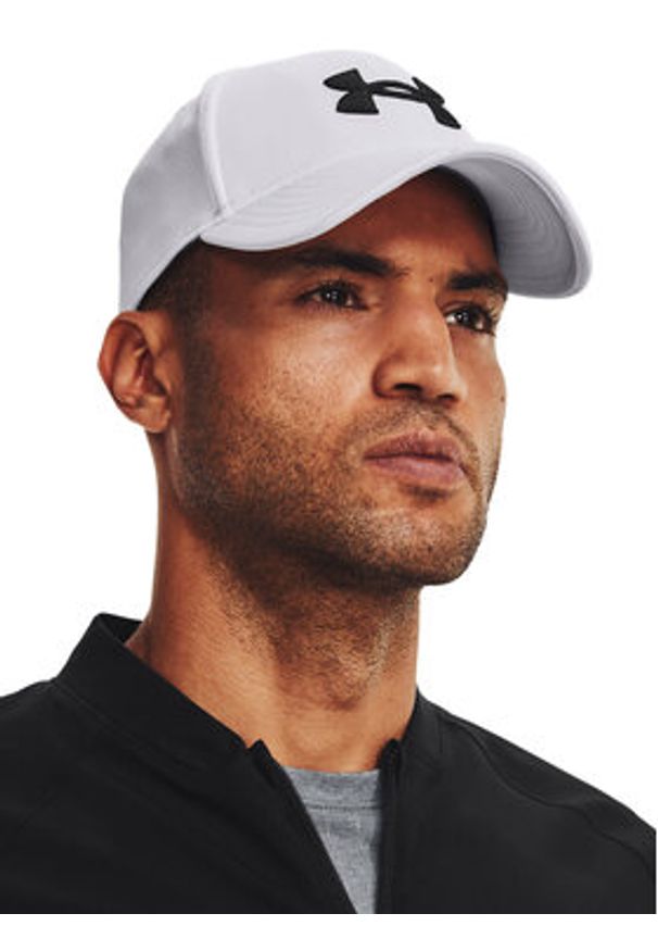 Under Armour Czapka z daszkiem Men's UA Blitzing 1376700-100 Biały. Kolor: biały. Materiał: materiał