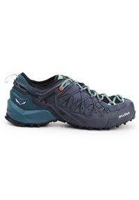 Buty trekkingowe damskie Salewa WS Wildfire Edge Gtx. Zapięcie: sznurówki. Kolor: szary. Materiał: materiał, syntetyk, tkanina. Szerokość cholewki: normalna