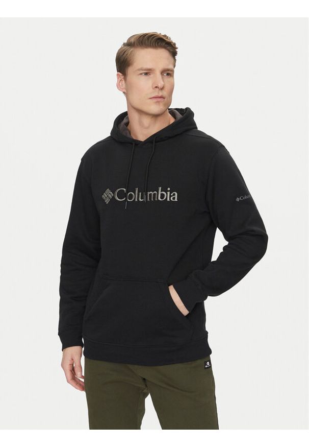 columbia - Columbia Bluza Csc Basic Logo II EM2179 Czarny Regular Fit. Kolor: czarny. Materiał: bawełna