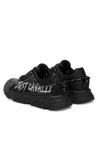 Just Cavalli Sneakersy 80QA3SH1 ZPC21 Czarny. Kolor: czarny. Materiał: skóra #3