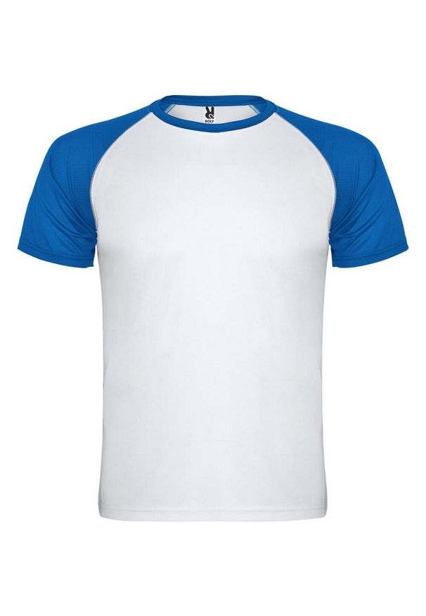 ROLY - Koszulka Sportowa Z Krótkim Rękawem Unisex Dla Dorosłych Indianapolis. Kolor: niebieski. Długość rękawa: krótki rękaw. Długość: krótkie. Sport: turystyka piesza