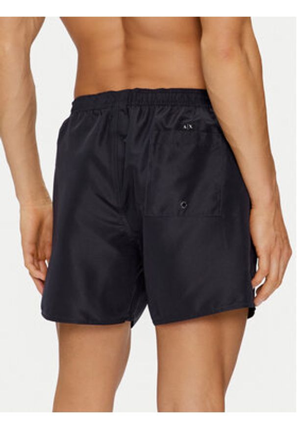 Armani Exchange Szorty plażowe 953001 4R627 62636 Granatowy Regular Fit. Okazja: na plażę. Kolor: niebieski. Materiał: syntetyk