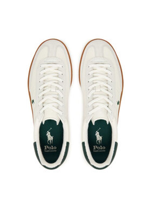 Polo Ralph Lauren Sneakersy Bedford 809973701006 Biały. Kolor: biały. Materiał: zamsz, skóra