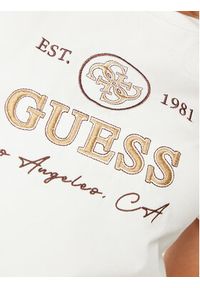 Guess T-Shirt V5RI05 J1314 Écru Regular Fit. Materiał: bawełna #9