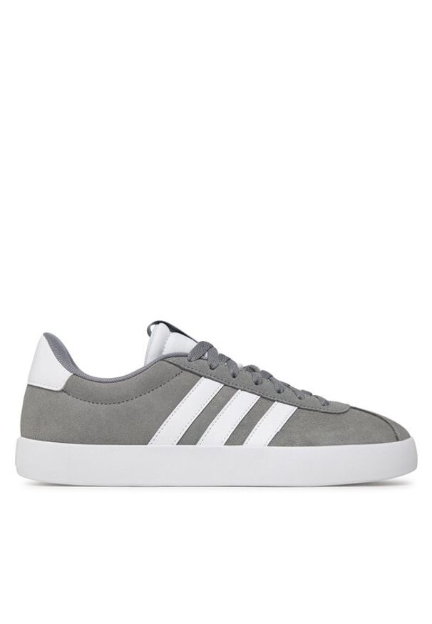 Adidas - adidas Sneakersy Vl Court 3.0 ID6276 Szary. Kolor: szary. Materiał: zamsz, skóra