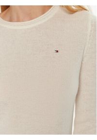 TOMMY HILFIGER - Tommy Hilfiger Sweter WW0WW44161 Écru Regular Fit. Materiał: wełna #3