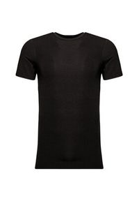 Resteröds Komplet t-shirtów 27040 2 Czarny Slim Fit. Kolor: czarny. Materiał: bawełna #6