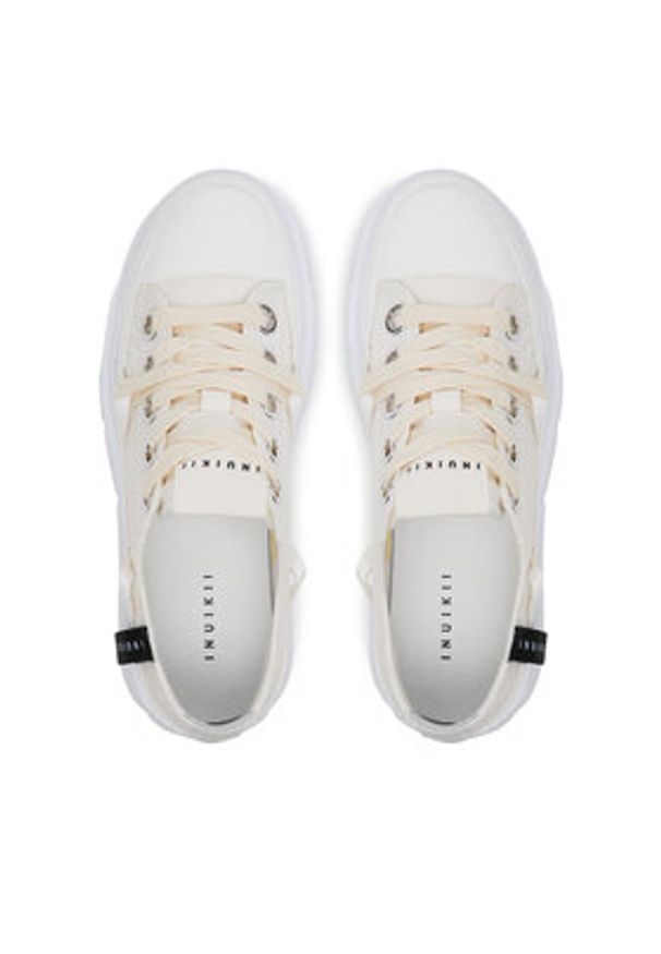 Inuikii Trampki Matilda Canvas Low 30102-025 Biały. Kolor: biały. Materiał: materiał