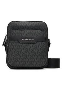 MICHAEL Michael Kors Saszetka Hudson 33T5LHDM0B Czarny. Kolor: czarny. Materiał: skóra