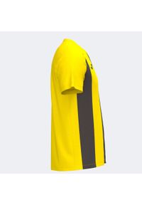 Koszulka z dekoltem w szpic Joma Inter IV. Typ kołnierza: dekolt w kształcie V. Kolor: wielokolorowy, żółty, czarny. Sport: piłka nożna #2