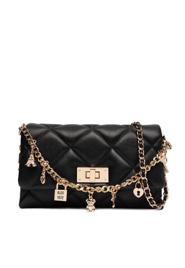 Aldo Torebka Lienna 14143747 Czarny. Kolor: czarny. Materiał: skórzane