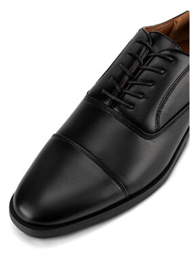 Lanetti Półbuty MYL8515-2 Czarny. Kolor: czarny. Materiał: syntetyk