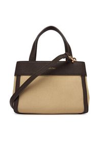 Calvin Klein Torebka Ck Canvas Mini Tote Crossbody LV04F3504G Brązowy. Kolor: brązowy #4