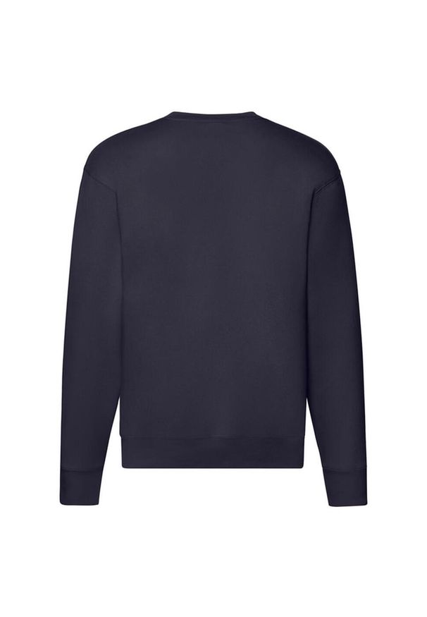 FRUIT OF THE LOOM - Męska Bluza Rozpinana Premium. Kolor: niebieski