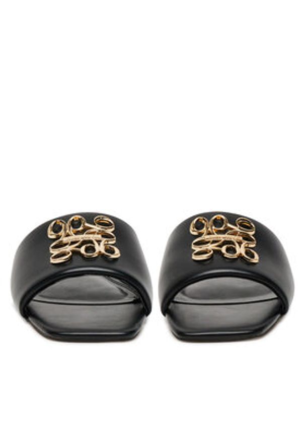 Nine West Klapki SMRL393663-02 Czarny. Kolor: czarny. Materiał: materiał, syntetyk