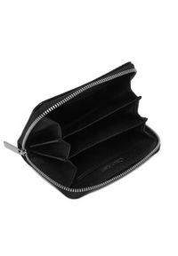 Calvin Klein Portfel Emblem Aop Perfor Sm Zip Around LV04F1152G Czarny. Kolor: czarny. Materiał: skóra #3