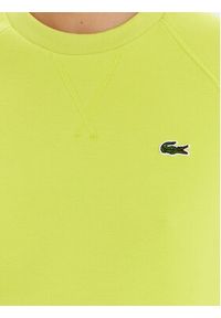 Lacoste Bluza SF8347 Zielony Regular Fit. Kolor: zielony. Materiał: syntetyk, bawełna #3