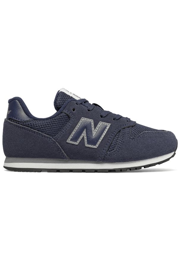 New Balance KJ373NUY. Materiał: zamsz. Model: New Balance 373. Sport: turystyka piesza