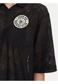 Adidas - adidas T-Shirt Farm Rio KR0238 Czarny Loose Fit. Kolor: czarny. Materiał: syntetyk #2