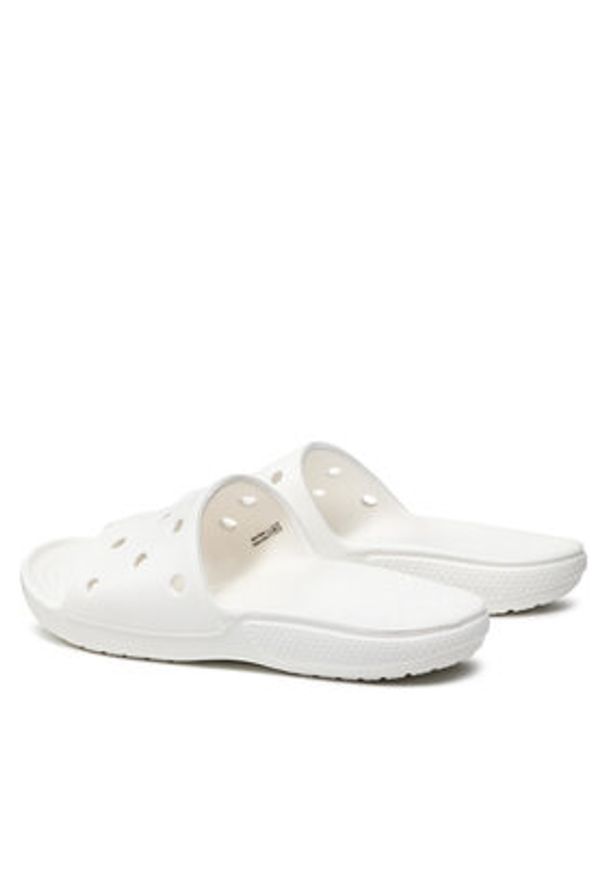 Crocs Klapki Classic Slide 206121 Biały. Kolor: biały