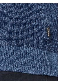 Blend Sweter 20716115 Granatowy Regular Fit. Kolor: niebieski. Materiał: bawełna #3