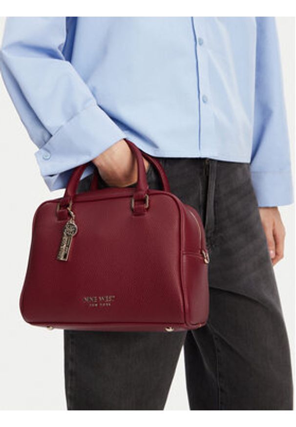 Nine West Torebka CEO-Brooklyn-Bliss-LX10159 Bordowy. Kolor: czerwony