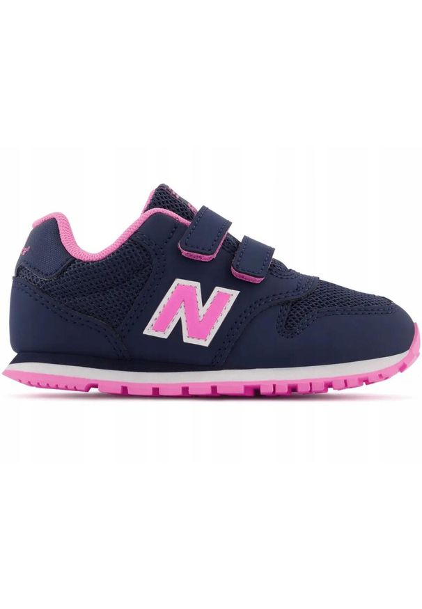 New Balance - Buty na co dzień dziecięce NEW BALANCE 500 na rzepy. Okazja: na co dzień. Zapięcie: rzepy. Kolor: niebieski, wielokolorowy, różowy