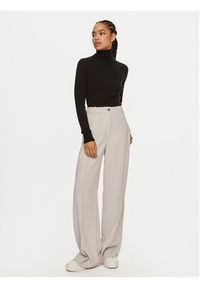 Calvin Klein Golf K20K207449 Czarny Regular Fit. Typ kołnierza: golf. Kolor: czarny. Materiał: wełna