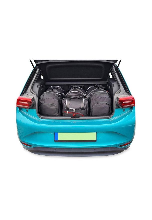 KJUST - Torby Do Bagażnika Vw Id.3 Ev 2019+ 4Szt Kjust. Kolor: czarny. Styl: sportowy