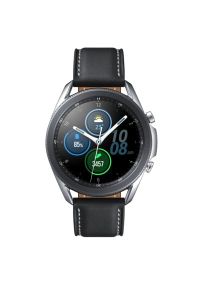 Smartwatch SAMSUNG Galaxy Watch 3 SM-R840N 45mm Srebrny. Rodzaj zegarka: smartwatch. Kolor: srebrny. Materiał: skóra. Styl: elegancki #5