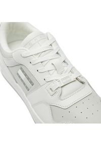 Tommy Jeans Sneakersy Tjw Retro Basket Tonal Logo EN0EN02571 Szary. Kolor: szary. Materiał: skóra