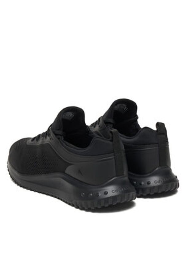 Calvin Klein Sneakersy Eva Runner Sock Mix YM0YM01386 Czarny. Kolor: czarny. Materiał: mesh