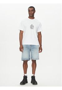 Hugo - HUGO T-Shirt 50538246 Biały Regular Fit. Kolor: biały. Materiał: bawełna #5