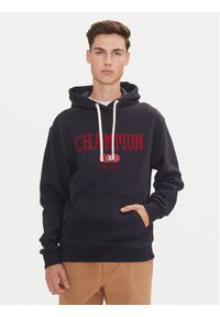 Champion Bluza 220430 Granatowy Regular Fit. Kolor: niebieski. Materiał: bawełna #1