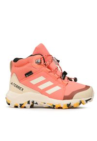 Adidas - adidas Trekkingi Terrex Mid GORE-TEX Hiking Shoes IF7523 Pomarańczowy. Kolor: pomarańczowy. Materiał: materiał. Technologia: Gore-Tex. Model: Adidas Terrex. Sport: turystyka piesza