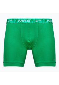 Bokserki męskie Nike Everyday Cotton Stretch 3 pary. Kolor: zielony #2