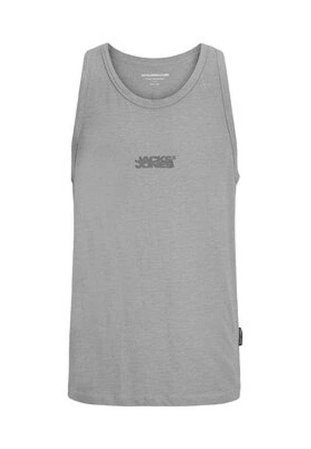 Jack & Jones Komplet tank topów Sago 12284750 Szary Regular Fit. Kolor: szary. Materiał: bawełna