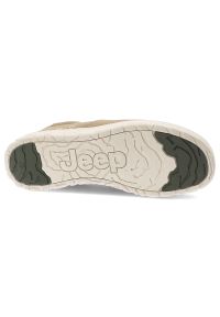 Beżowe Półbuty Jeep Wsuwane Obuwie Męskie. Okazja: na co dzień. Zapięcie: bez zapięcia. Kolor: beżowy. Materiał: jeans, materiał. Styl: casual #4