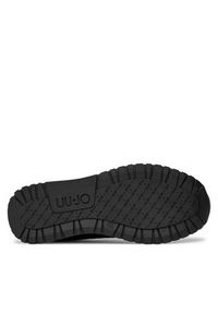 Liu Jo Sneakersy Johanna 01 BA4077 EX108 Czarny. Kolor: czarny. Materiał: materiał