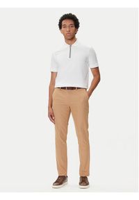BOSS Polo H-Paras 65 50543880 Biały Regular Fit. Typ kołnierza: polo. Kolor: biały. Materiał: bawełna #4