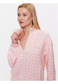 Guess Bluza Aggie V3YQ00 KB212 Różowy Regular Fit. Kolor: różowy. Materiał: syntetyk #3