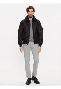 Blauer Kurtka bomber 23WBLUC02132 Czarny Regular Fit. Kolor: czarny. Materiał: syntetyk #3