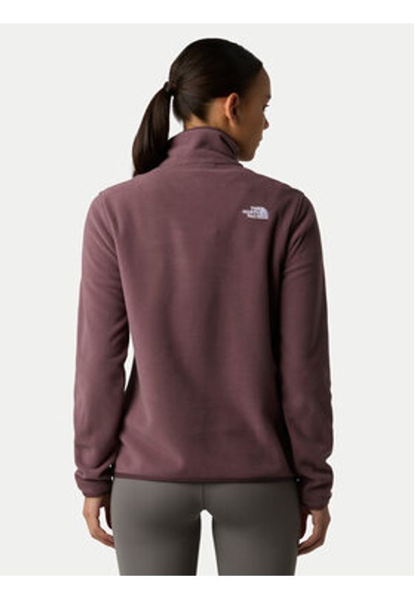 The North Face Polar Glacier NF0A8D2J Fioletowy Regular Fit. Kolor: fioletowy. Materiał: syntetyk