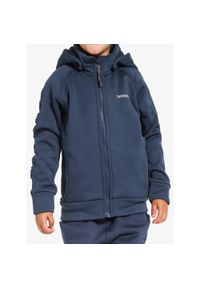 Bluza z kapturem dziecięca Didriksons Corin Full Zip. Typ kołnierza: kaptur. Kolor: niebieski