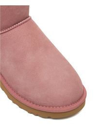 Ugg Śniegowce W Classic Mini II 1016222 Różowy. Kolor: różowy. Materiał: zamsz, skóra #6