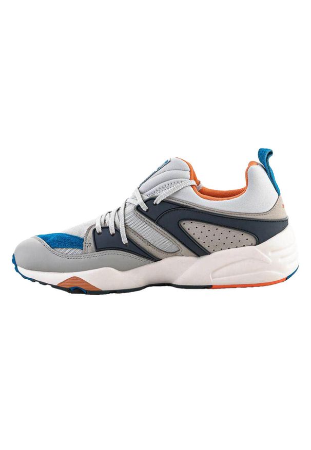 Puma - Męskie Buty Treningowe Blaze Of Glory. Kolor: szary, niebieski, wielokolorowy. Sport: turystyka piesza