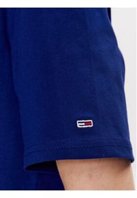 Tommy Jeans T-Shirt DW0DW16151 Granatowy Relaxed Fit. Kolor: niebieski. Materiał: bawełna #6