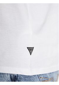 Guess T-Shirt M3YI60 K9RM1 Biały Slim Fit. Kolor: biały. Materiał: bawełna #3
