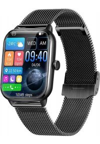 Smartwatch Hagen HC46.14.144 Czarny. Rodzaj zegarka: smartwatch. Kolor: czarny